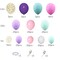 168 Pieces Unicorn Balloons Arch Garland Kit, Pink Purple Aqua Blue Confetti Latex Balloons for Unicorn Birthday Decorations for Girls Wedding Baby Shower Party Supplies